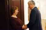  Presidenti Thaçi dekoron baroneshën Ashton