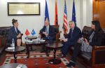  Ministri Lutfi Zharku, takon ambasadoren e Turqisë në Kosovë, Kivilcim Kiliç.