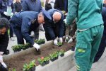  Me mbjelljen e luleve dhe pemëve dekorative u shënua Dita Ndërkombëtare e Tokës