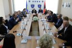  Delegacioni i Këshillit të Lartë të Drejtësisë së Shqipërisë vizitojë Gjykatën Themelore në Gjilan