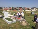  Haliti bëri homazh tek varri i ish deputetes Kadrie Ismajli