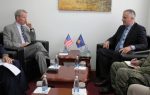  Ministri i FSK-së Rrustem Berisha priti në takim ambasadorin e SHBA-ve Greg Delawie