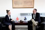 Zëvendëskryeministri Limaj takoi ambasadoren e Turqisë, Kivilcim Kiliç