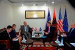  Ministri Lekaj priti në një takim ambasadorin e Hungarisë Laszlo Markusz