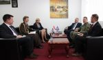  Ministri i FSK-së, Rrustem Berisha priti në takim ambasadoren e Kroacisë, Marija Kapitanoviq