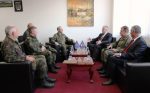  Ministri Berisha priti në vizitë lamtumirëse gjeneralin Mosmman