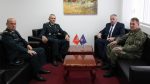  Ministri i FSK-së priti atasheun ushtarak të Shqipërisë dhe oficerët e lartë nga Ministria e Mbrojtjes së Malit të Zi