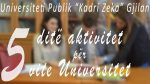  Universiteti Publik  “Kadri Zeka” feston  5-vjetorin e themelimit