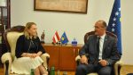  Ministri Gashi priti në takim zëvendëspërfaqësuesen e UNDP-së në Kosovë