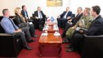  Ministri Rrustem Berisha prit në takim zyrtar ambasadorin e Francës Didier Chabert
