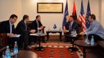  Ministri Lekaj, priti sot në takim njoftues udhëheqësin e ri të BERZH-it për Kosovë, Neil Taylor