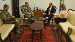  Ministri Gashi priti në takim komandantin e KFOR-it, Gjeneral Major Cuoci