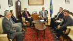 Ministri Ekrem Mustafa takoi ambasadorin italian Piero Cristoforo Sardi