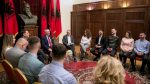  Studentët bashkë me rektorin kanë qëndruar në Shqipëri