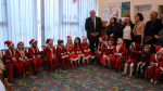  Haliti vizitoi fëmijët e Çerdhes “Gëzimi Ynë” me rastin e festës së Vitit të Ri