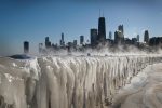  I ftohtë i madh në Amerikë, ngrica në Chicago