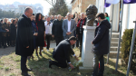  Në Gjilan u përurua busti i ish-presidentit, Ibrahim Rugova