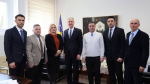  Zëvendësministrja Bunjaku priti në takim zv. presidentin e Federatës Evropiane të Volejbollit