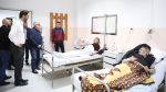  Ministri Ismajli në Spitalin e Gjilanit ka vizituar të lënduarit e aksidentit