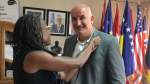  Kryetari Haliti priti në takim Drejtoreshën e Korpusit të Paqes në Kosovë, Darlene Grant
