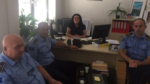 Drejtoresha Emini ka pritur në takim komandantin e Stacionit Policor të Vitisë, Afrim Halili