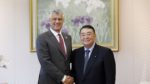  Presidenti Thaçi takoi kryetarin e Parlamentit të Japonisë
