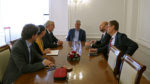  Presidenti Thaçi takim lamtumirës me UD Shefin e EULEX-it, Bernd Thran