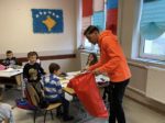  Futbollisti i Kosovës në vendlindje për pushime, surprizon fëmijët në Hogosht