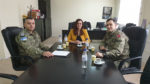  Kryesuesja e Kuvendit Komunal të Gjilanit, priti në takim njohës komandantin e ri të KFOR-it turk