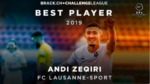  Futbollisti kosovar zgjedhet futbollisti më i mirë në Ligën e Dytë në Zvicër
