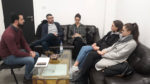  Nënkryetari Stamenkovic me një grup të rinjësh nga Kamenica diskuton për diskursin ndëretnik