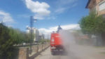  Zjarrfikësit ka bërë pastrimin dhe klorifikimin e rrugëve në qytetin e Vitisë