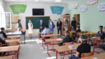  Ministri Likaj vizitoi shkollën “Faik Konica” për të parë nga afër përgatitjet për Testin e Arritshmërisë