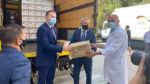  Ministri Zemaj dhe ambasadori gjerman Rohde marrin pjesë në dorëzimin e donacionit me mjete mbrojtëse kundër Covid-19