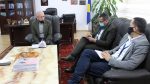  Kryetari i Gjykatës në Gjilan, Ramiz Azizi pret në takim zyrtarët e OSBE-së