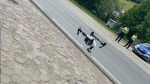  Policia e Rajonit të Gjilanit po përdorë edhe dronë për të monitoruar komunikacionin