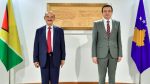  Ministri Hallaq shprehu vullnetin dhe gatishmërinë e Republikës së Guajanës për bashkëpunim me Republikën e Kosovës