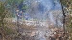  Zjarrfikësit e Gjilanit shuajnë zjarrin fushor në Pogragjë, i cili ishte përhapur në hapësirë prej 20 hektarësh