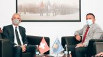  Ministri Mehaj priti në takim ambasadorin e Zvicrës në Kosovë, Thomas Kolly