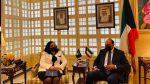  Presidentja Osmani takoi kryeministrin e Kuvajtit, Sheikh Sabah Al-Khaled Al-Hamad Al-Sabah