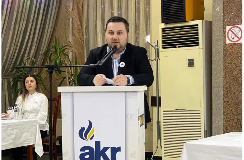  Arianit Ibrahimi u zgjodh kryetar i Aleancës Kosova e Re (AKR), Dega në Gjilan