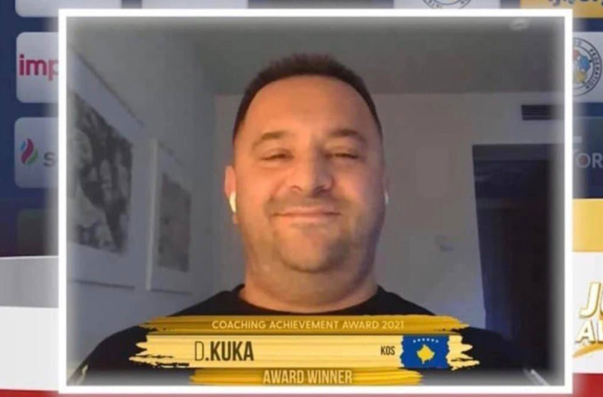  Driton Kuka trajneri më i mirë, Distria Krasniqi xhudistja më e mirë në botë 2021