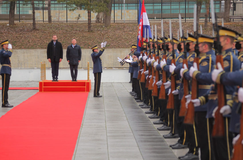  Ministria e Mbrojtjes së Kosovës dhe ajo e Kroacisë nënshkruajnë Marrëveshjen e Bashkëpunimit Bilateral të Mbrojtjes
