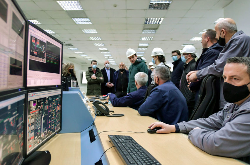  Kryeministri Kurti ka vizituar Termocentralin “Kosova B” dhe Termocentralin “Kosova A”