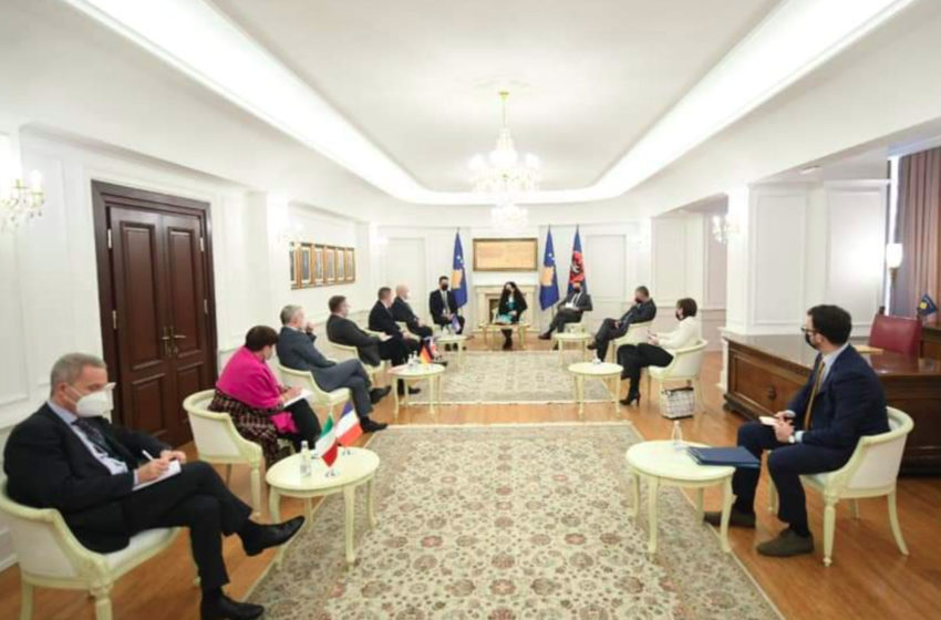  Deklaratë e Përbashkët e Institucioneve të Republikës së Kosovës, pas takimit me ambasadorët e QUINT-it dhe përfaqësuesin e BE-së