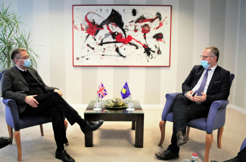  Zëvendëskryeministri Bislimi vlerëson partneritetin dhe mbështetjen e Mbretërisë së Bashkuar për Kosovën