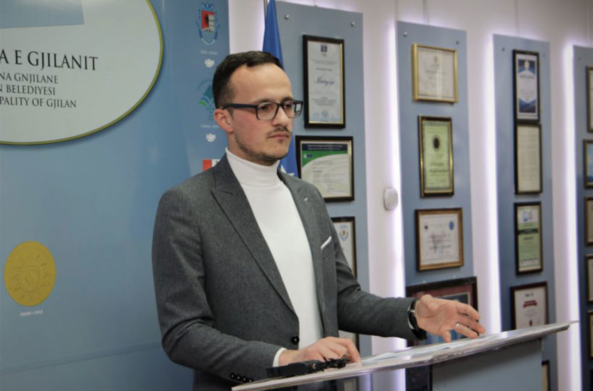  Kryetari i Gjilanit, Alban Hyseni, prezanton punët gjatë muajit janar