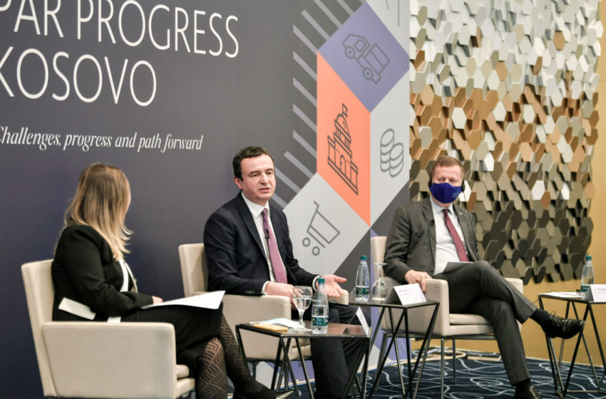  Kryeministri Kurti merr pjesë në konferencën “Progresi në Reformën e Administratës Publike në Kosovë 2022”