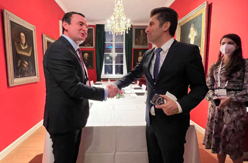  Kryeministri Kurti takoi kryeministrin e Bullgarisë, Kiril Petkov