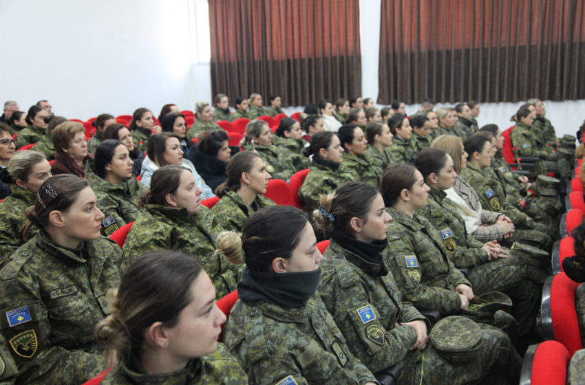  Me organizim të veçantë të Ministrisë së Mbrojtjes, u shënua 8 Marsi-Dita Ndërkombëtare e Gruas